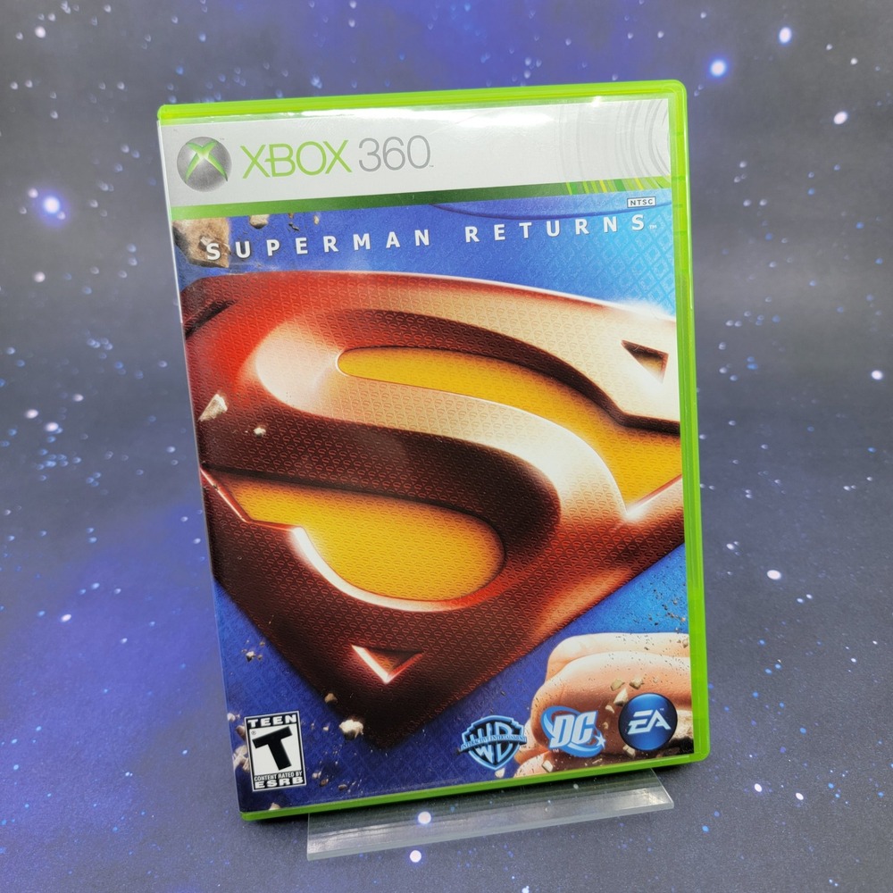Superman Returns Xbox 360 Game DC Comics EA Games Complete with Manual CIB
